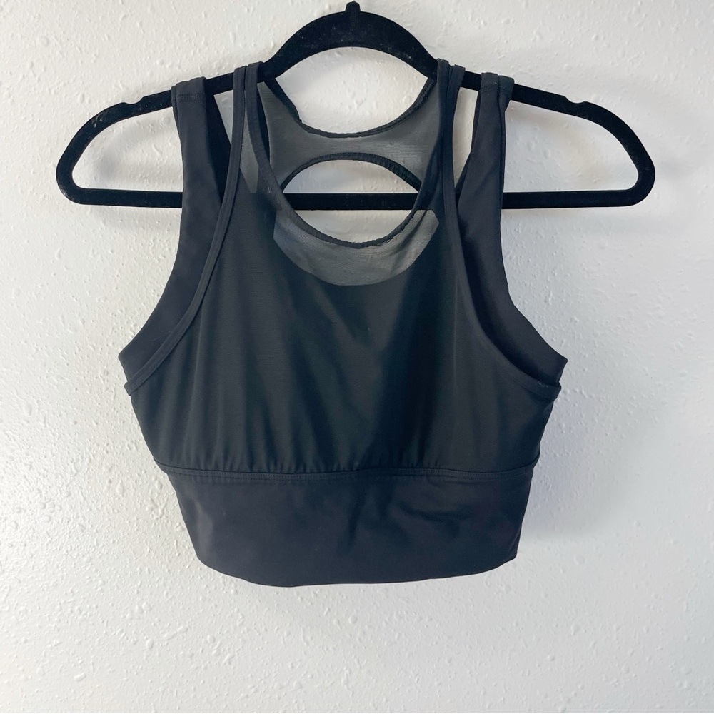Black Women's Sports Bra